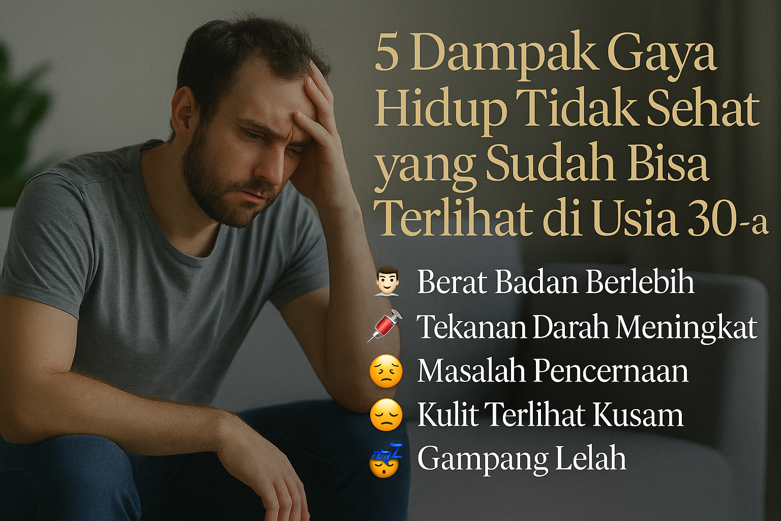 Gaya Hidup Tidak Sehat