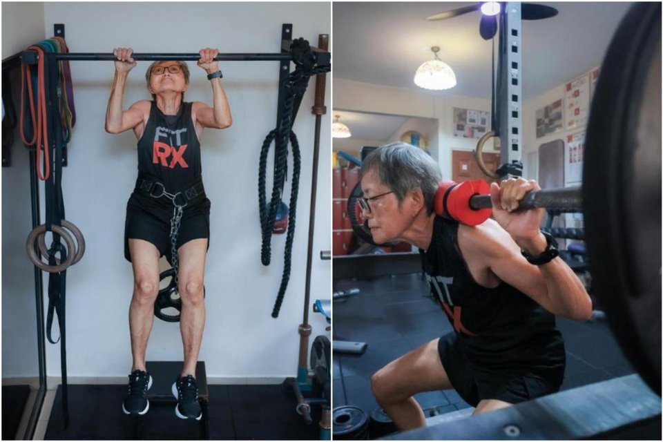 Pull-up Grandma