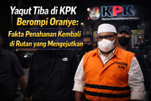 Yaqut ditahan KPK