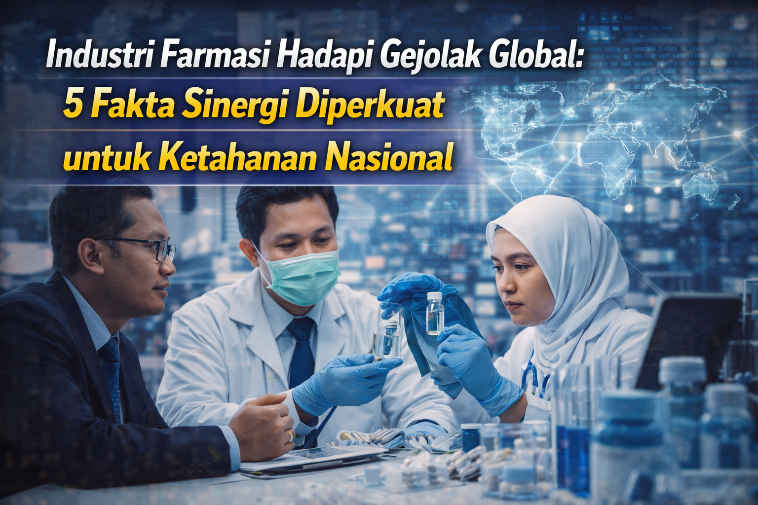 Industri Farmasi Hadapi Gejolak Global