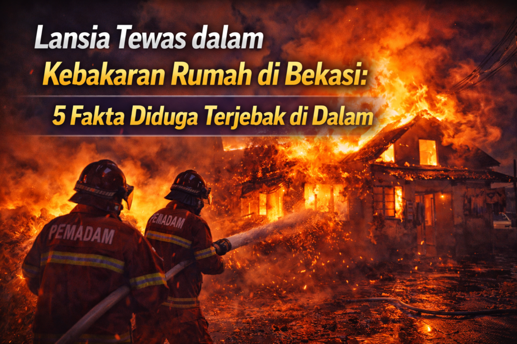 Lansia Tewas dalam Kebakaran