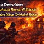 Lansia Tewas dalam Kebakaran