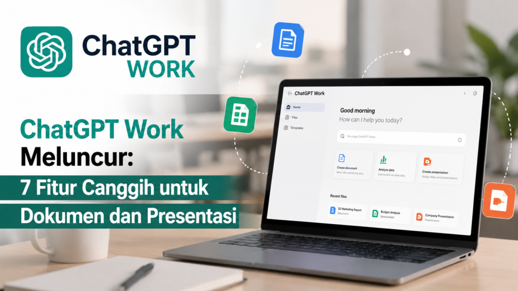 ChatGPT Work Meluncur: 7 Fitur Canggih untuk Dokumen dan Presentasi